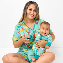 Cozy Coop Women's Short Sleeve Pajama Top