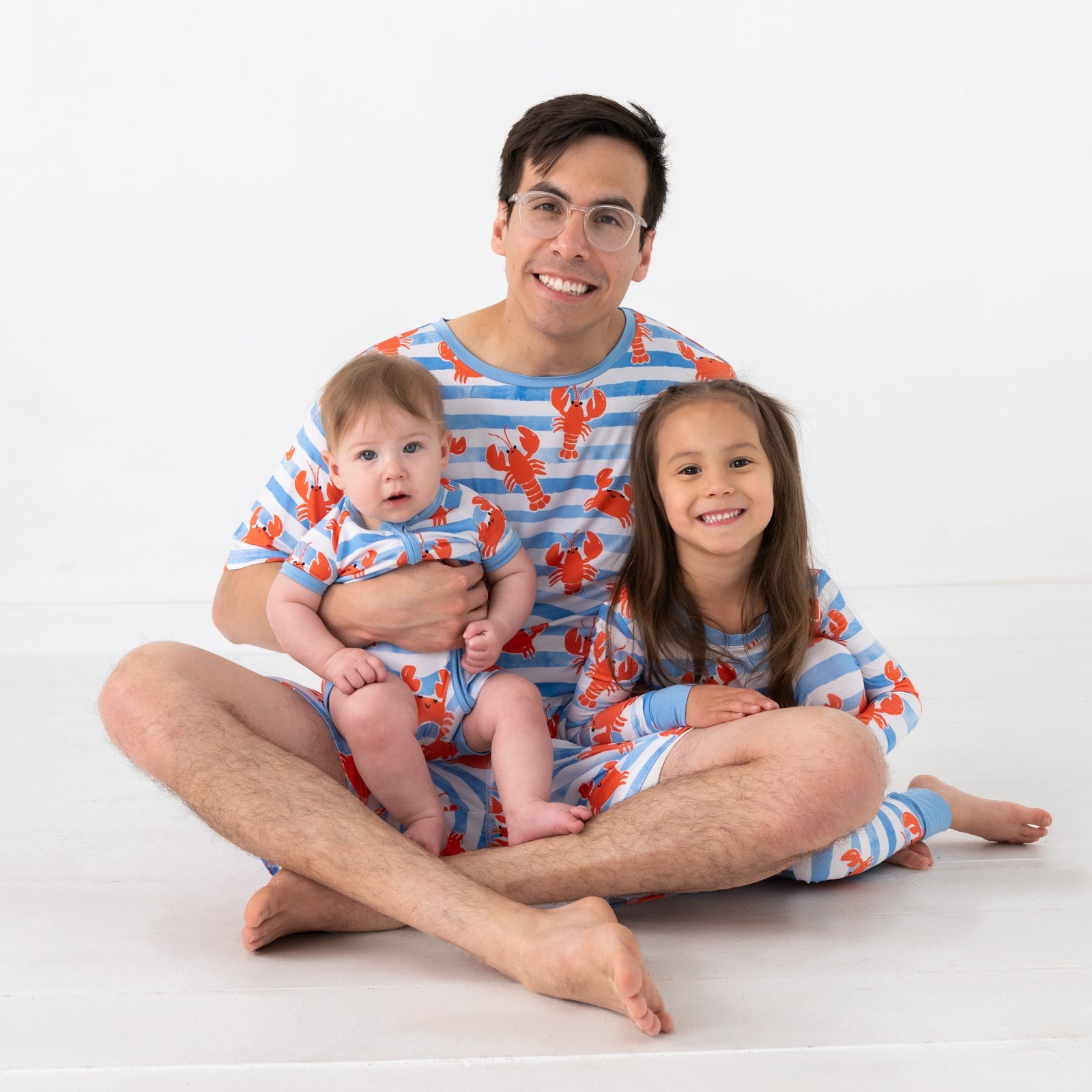 Crustacean Crew Men's Short Sleeve Pajama Top