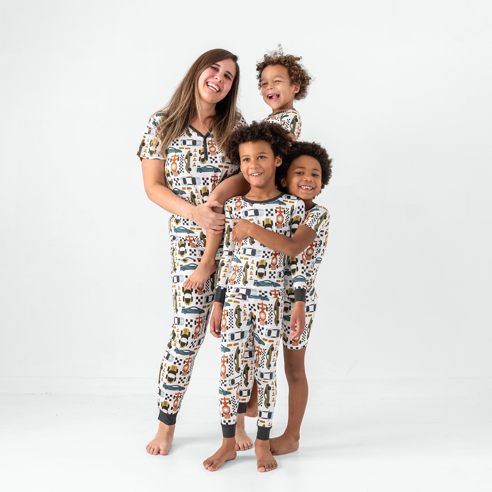 Fast Lane Women's Short Sleeve Pajama Top