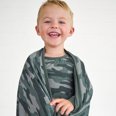 Vintage Camo Large Cloud Blanket®