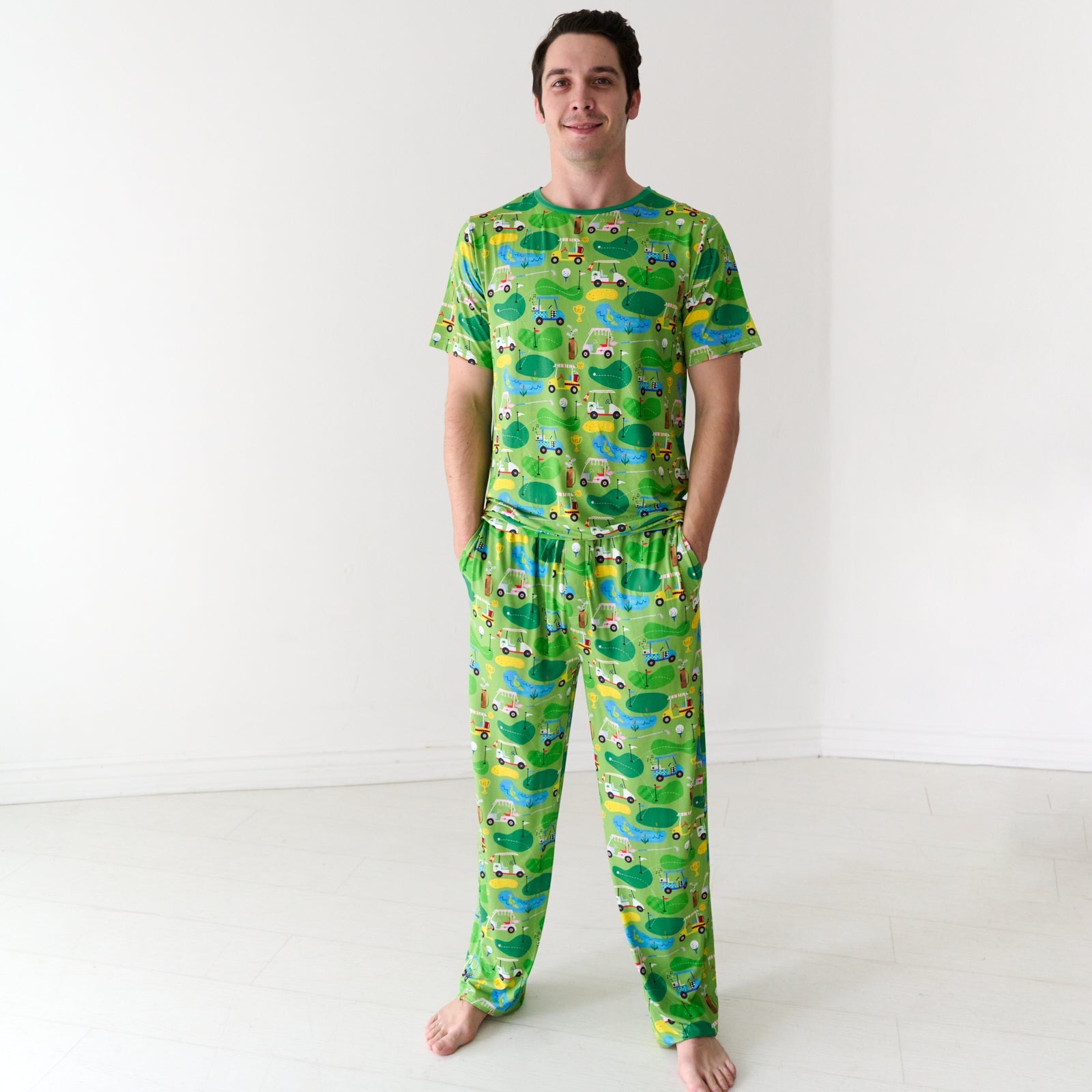 Fairway Fun Men's Short Sleeve Pajama Top