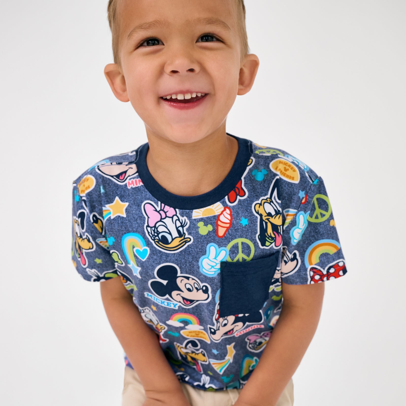 Disney Mickey's Clubhouse Relaxed Pocket Tee