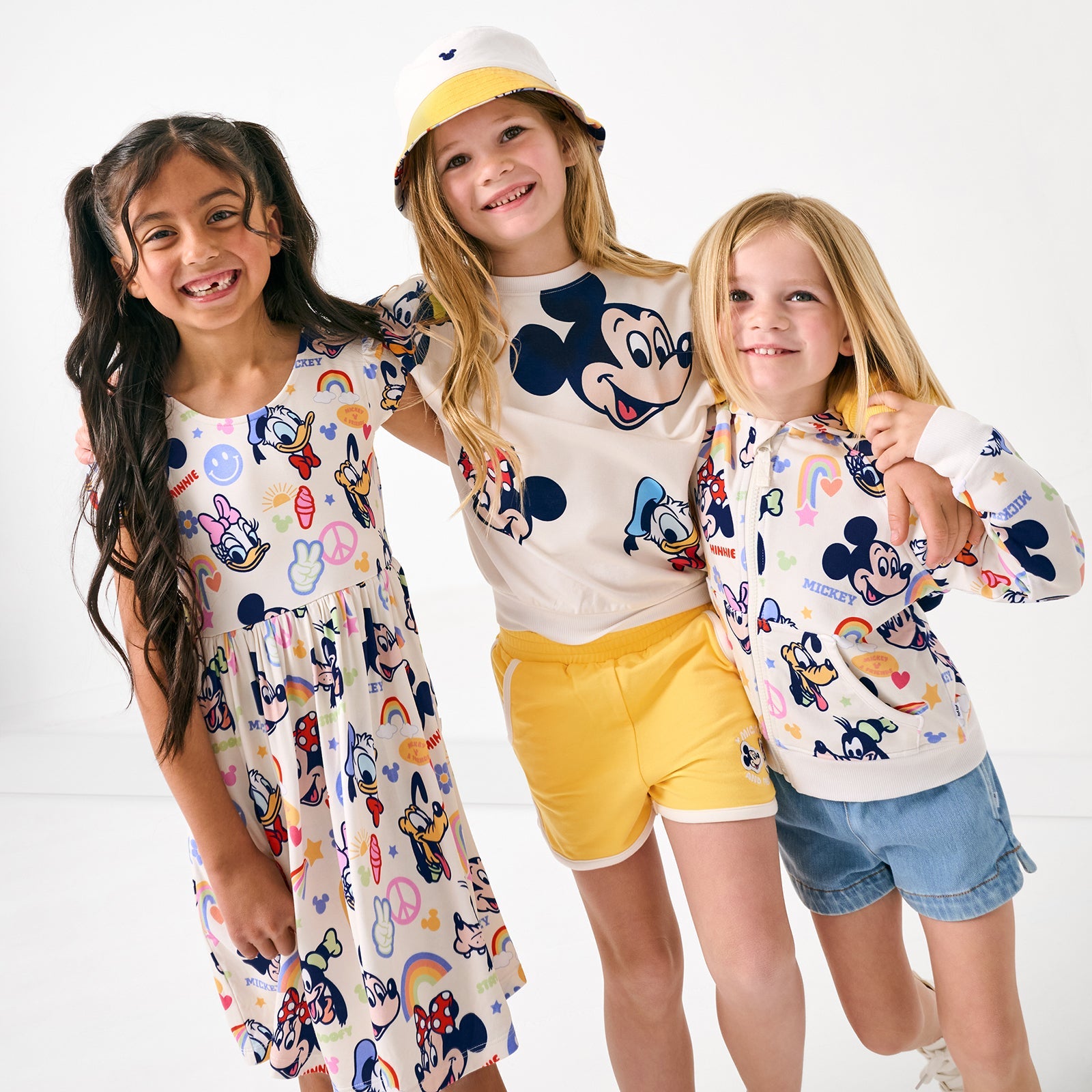 Disney Mickey's Clubhouse Drop Shoulder Crewneck