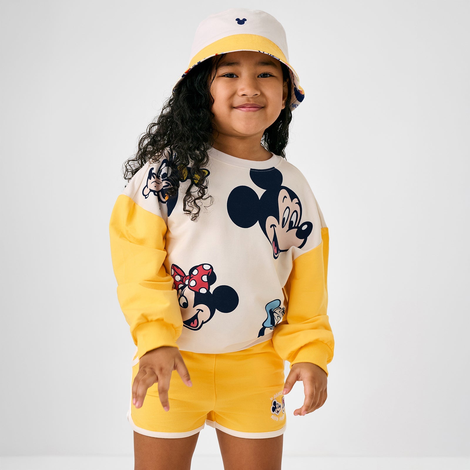 Disney Mickey's Clubhouse Drop Shoulder Crewneck
