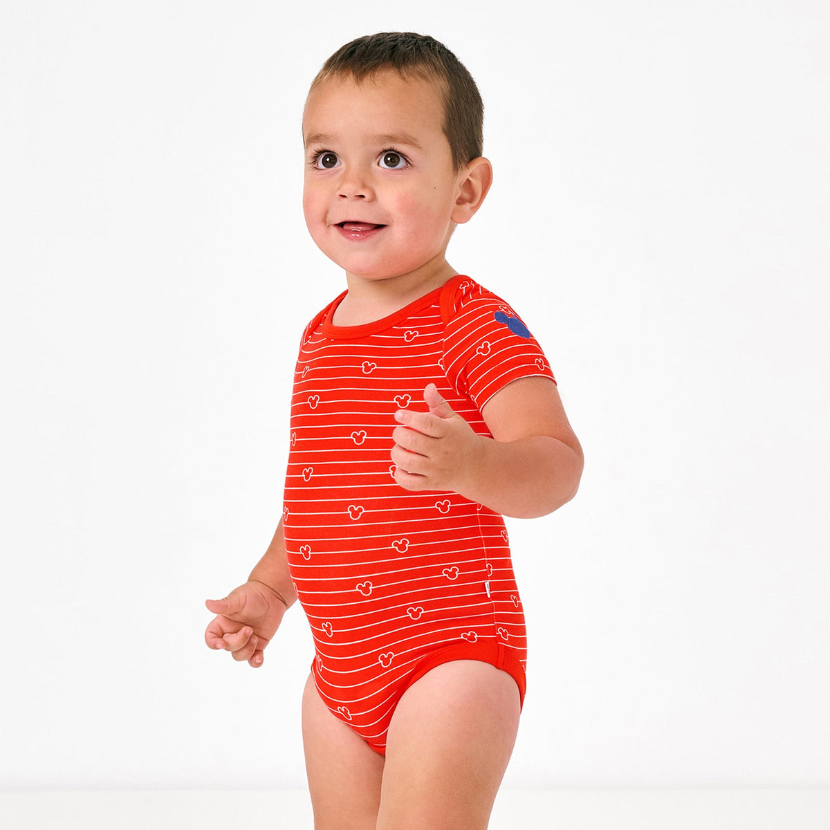 Disney Mickey Stripe Bodysuit