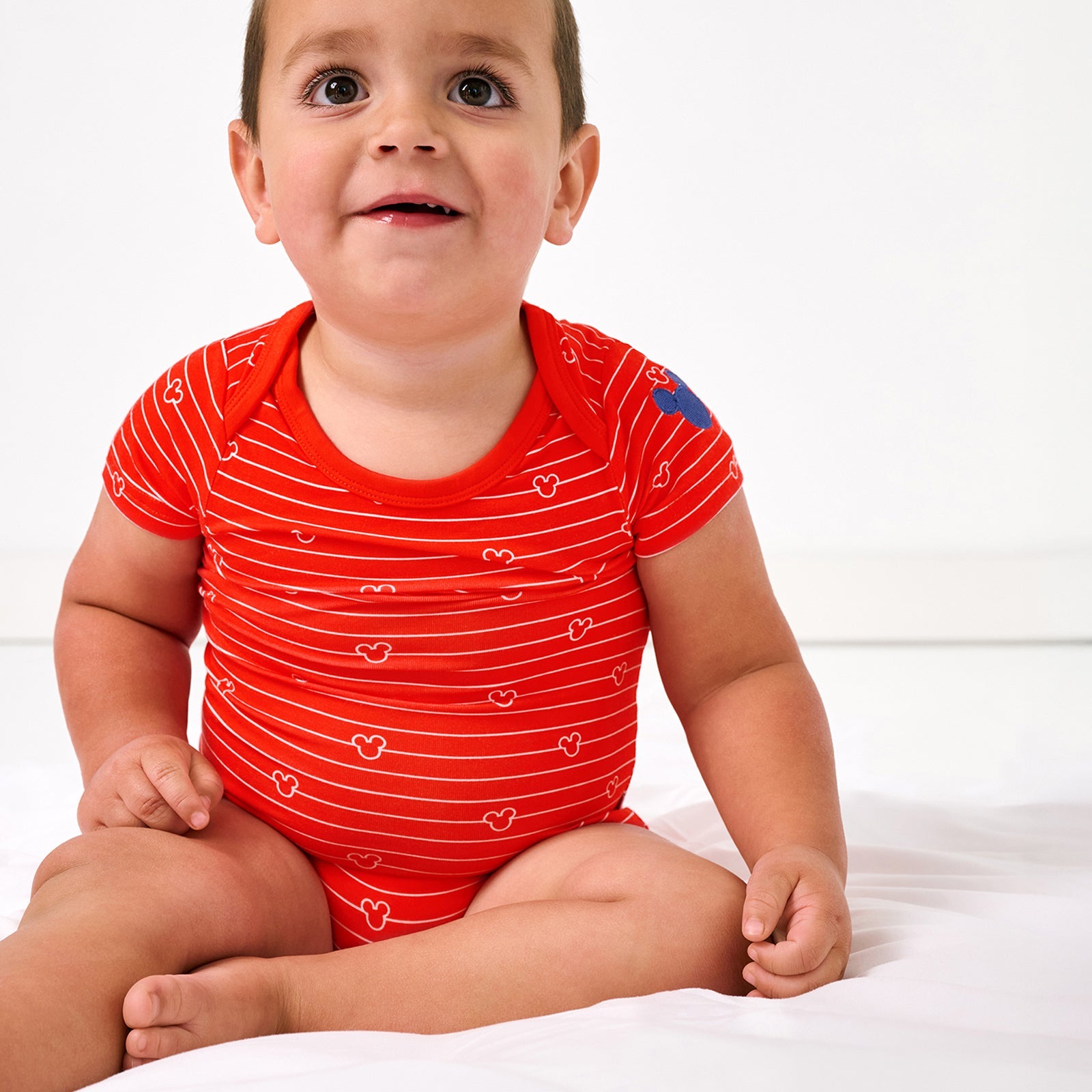 Disney Mickey Stripe Bodysuit