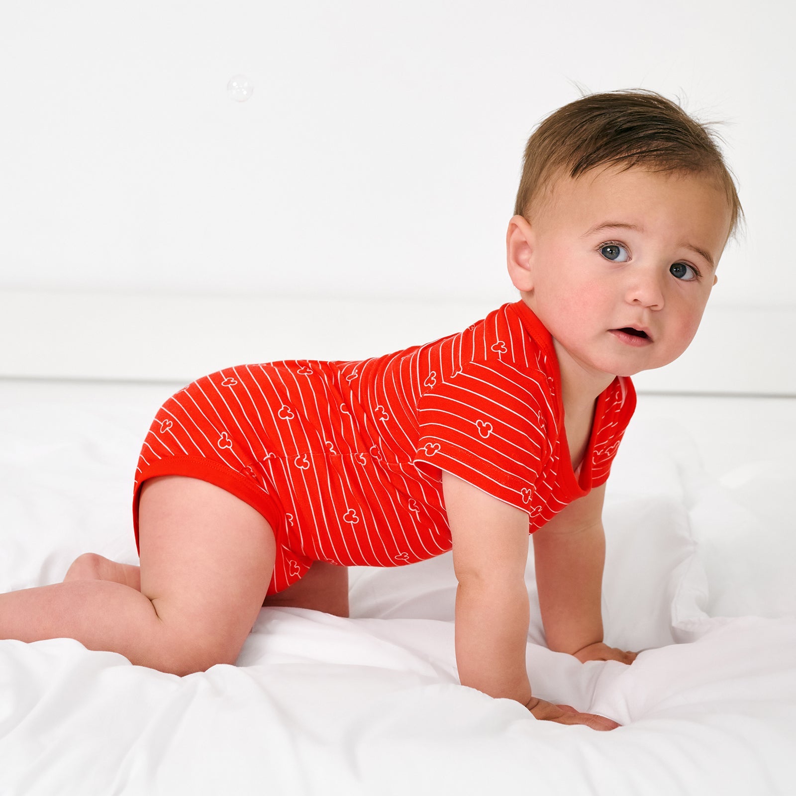 Disney Mickey Stripe Bodysuit
