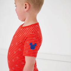 Disney Mickey Stripe Relaxed Tee