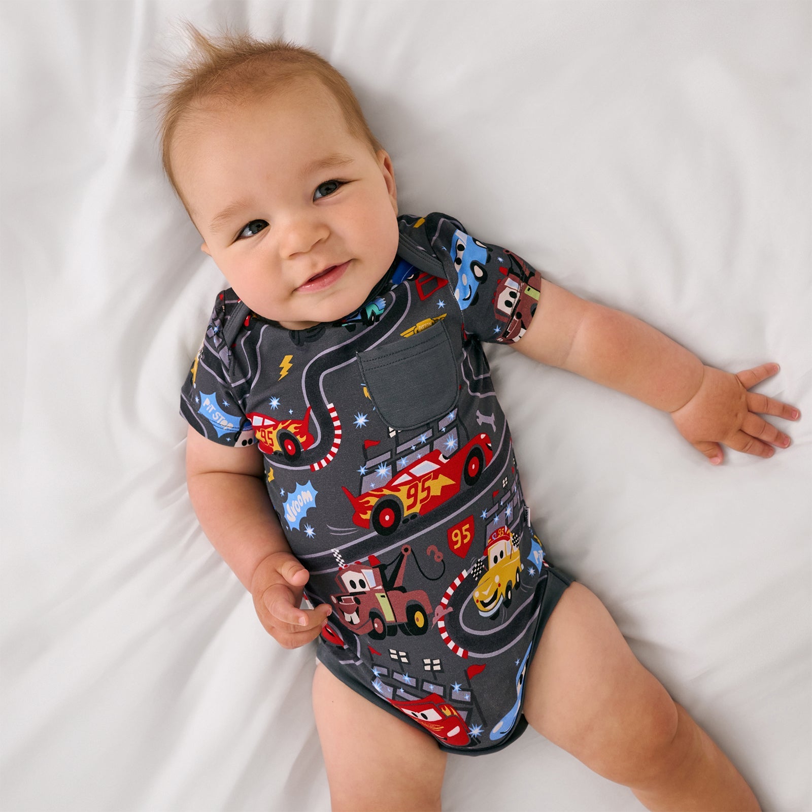 Disney & Pixar Piston Cup Pocket Bodysuit