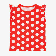 Disney Minnie Polka Dot Flutter Tee