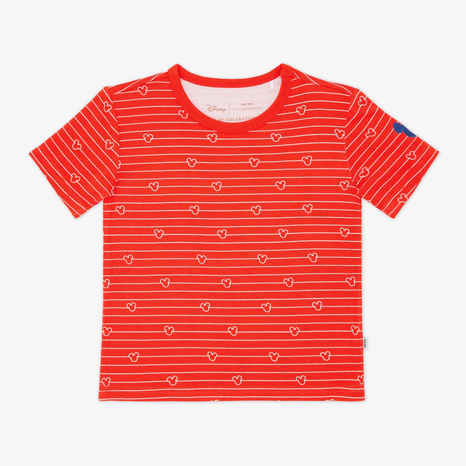 Disney Mickey Stripe Relaxed Tee