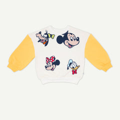 Disney Mickey's Clubhouse Drop Shoulder Crewneck